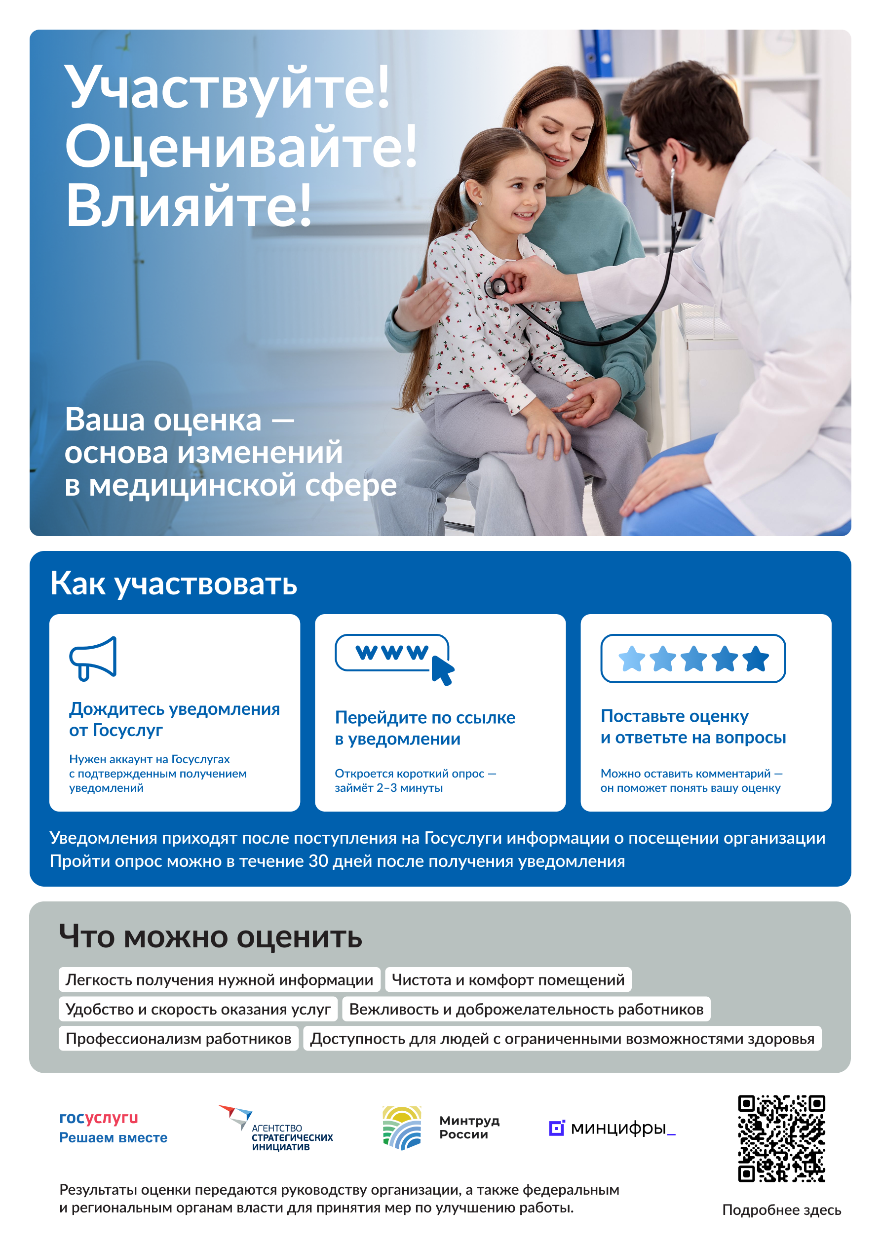 Оцените качество работы организаций соцсферы